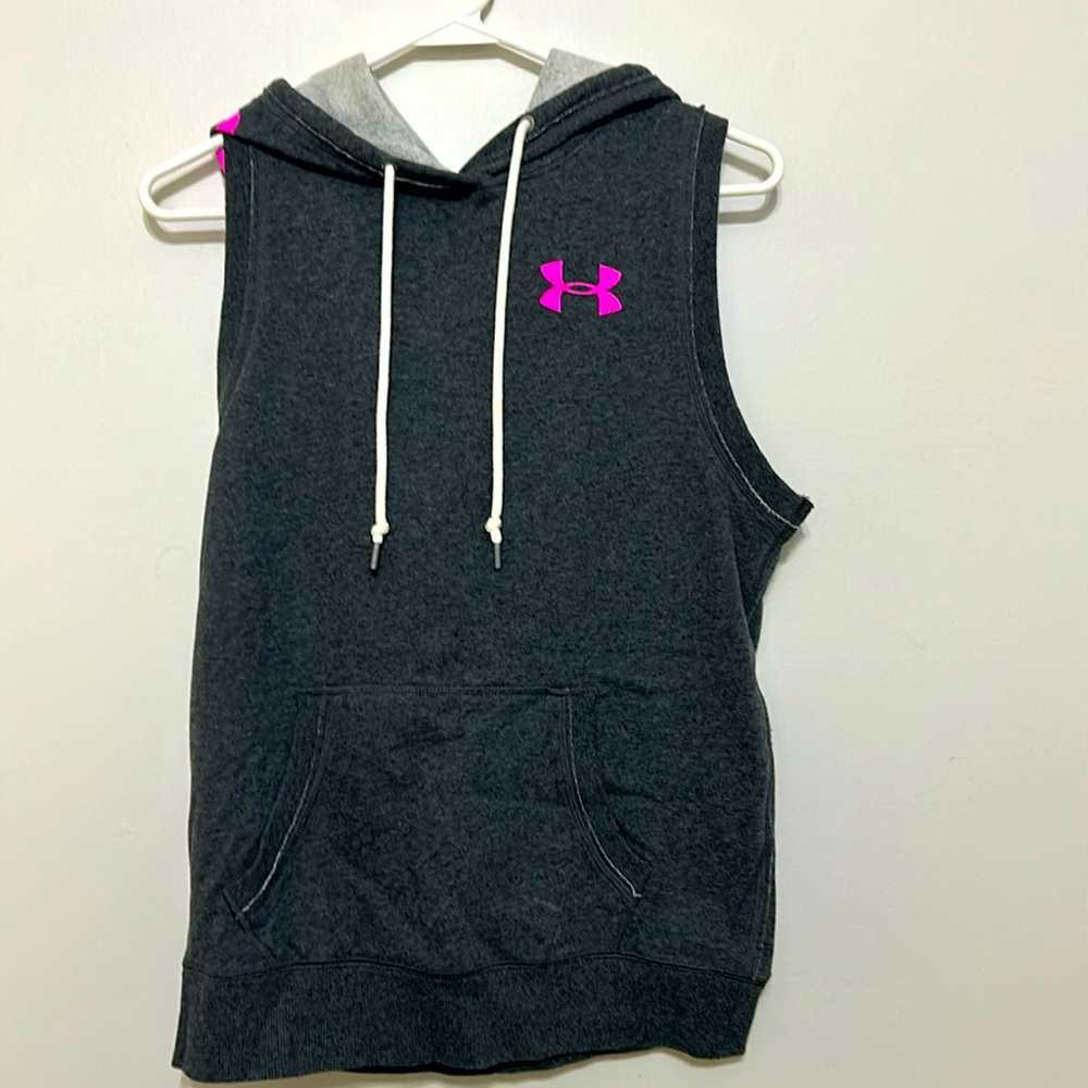 Under Armour sweatshirt tank top